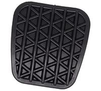 MEXWLOP Couvre-pédales de pédale d'embrayage frein en caoutchouc voiture, for Chevrolet, for Cruze, J300 2009-2016 Couvre-pédale de voiture(BLACK 1Pc)
