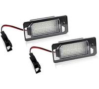 MEXWLOP Éclairage de plaque d'immatriculation for voiture, for A3 A4 A5 A6 A7 S5 S4 S6 S7 TT Q3 Q5 Q7 8T0943021 Unité d'éclairage de plaque d'immatriculation