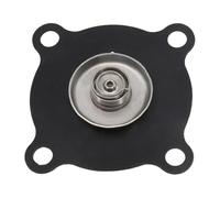 MEXWLOP Électrovanne à membrane électromagnétique, joint en caoutchouc, électrovanne à membrane 3/4", électrovanne noire for 1/2" Kit de réparation de diaphragme pour excavatrice