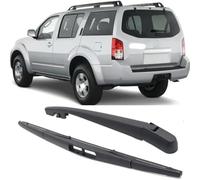 MEXWLOP Ensemble de balais d'essuie-Glace et de Lave-Glace arrière, Accessoires de Voiture for Nissan, for Pathfinder R51 Hatchback k Essuie-Glace arrière