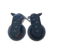 MEXWLOP Ensemble de moteurs de roue for aspirateurs robots Polaris, PVCR1020, 1026, 1028, 1226, 3200, 3200 IQ et 3400 IQ. Ensemble de roues et moteurs pour aspirateur(BLACK L and R Wheel)