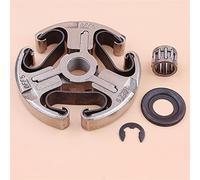 MEXWLOP Ensemble d'embrayage, for Husqvarna, 362 365 371 372 372XP, rondelle de roulement à aiguilles, tronçonneuse Clip E 503744401 Kit de remplacement d'embrayage de tondeuse à gazon