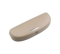 MEXWLOP Étui à Lunettes de Voiture, boîte de Support de Lunettes de Soleil, for BMW, série 1/2/3/5 E90 E91 F30 F31 F34 320 328 F07 F10 F11 F48 520 528 X1 X3 X5 Porte-Lunettes de Voiture(Beige)