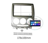 MEXWLOP Fascia d'autoradio Double 2 Din, for Ford, I Max 2007+, for Mazda, 5 Premacy 2005+ Panneau Audio Stéréo DVD CD Kit d’Outils for Habillage Cadre Lunette Garniture Audio pour Voiture(178X100mm)