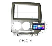 MEXWLOP Fascia d'autoradio Double 2 Din, for Ford, I Max 2007+, for Mazda, 5 Premacy 2005+ Panneau Audio Stéréo DVD CD Kit d’Outils for Habillage Cadre Lunette Garniture Audio pour Voiture(178X102mm)