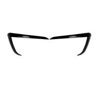 MEXWLOP Feux antibrouillard de Voiture, Sourcils, Pare-Chocs Avant, séparateur, Garniture, for Tesla, modèle Y 2019-2021, Noir Garniture de Phare antibrouillard