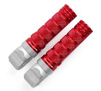 MEXWLOP for BMW, S1000R S1000RR 2011 2012 2013 2014 Repose-pieds arrière de moto Adaptateur repose-pieds Accessoires passager Repose-pieds de moto(Red S1000R)