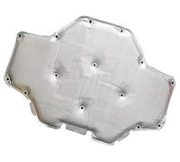 MEXWLOP For BMW, X3 G01 X4 G02 2018-2020 voiture capot avant coussin d'isolation phonique moteur insonorisé tapis d'isolation thermique Bouclier thermique du moteur(Silver)