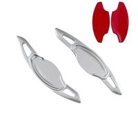 MEXWLOP for Civic, FE 2022 RS Sport Touring Stepwgn Spada 2023 CR-V Pilot Integra Car Volant Paddle Shifter Extension Autocollants Remplacement des palettes de changement de vitesse(BLACK Silver)