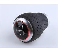 MEXWLOP For, for Lexus, ES300h ES350 GS300 GS350 GS430 GS450h GS460 IS Fs pommeau de levier vitesse voiture manette stylo à Pommeau de levier de vitesse pour voiture(Red stitch)