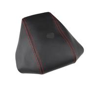 MEXWLOP for Ford, for Focus, 2015 2016 2017 2018 Voiture Microfibre Cuir Intérieur Console Centrale Couvercle Accoudoir Boîte Couverture Garniture De Protection Housse d'accoudoir(B Black-red line)