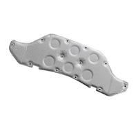MEXWLOP For Mercedes, for Benz, GLA H247 2020 Voiture Capot Moteur Avant Isolation Coton Pad Son Chaleur Tapis Insonorisé Coton avec Boucle Bouclier thermique du moteur(Silver)