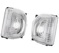MEXWLOP For Mercedes, for Sprinter 2018 2019 2020 2021 2022 2023 2024 Rétroviseur Clignotant Lampe Témoin Couvercle de Lentille (Côté Droit) Témoin lumineux de rétroviseur(BLACK Left Right Side)