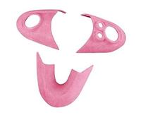 MEXWLOP for Mini, Cooper série F F54 F55 F56 F57 F60, pièces intérieures en Daim, Autocollant de Garniture Panneau Volant Voiture Autocollant pour Volant(Pink)