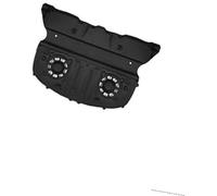 MEXWLOP For Tesla, for modèle 3 Highland 2024 couvercle de coffre insonorisation coton isolation phonique tapis anti-poussière Panneau de protection thermique pour moteur automo(BLACK With Speaker)