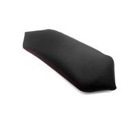 MEXWLOP For Toyota, for RAV4, 2016 2017 2018 cuir microfibre voiture intérieur contrôle central accoudoir boîte couverture autocollant garniture Housse d'accoudoir(Black-red line)