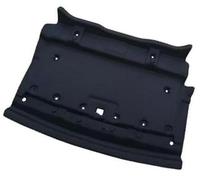 MEXWLOP For VOLVO, S90 2017-2023 S60 2020-2023 coffre arrière de voiture pare-feu tapis couverture isolation thermique phonique coton anti-bruit Bouclier thermique du moteur(BLACK S90 2017-2023)