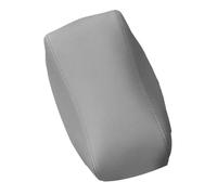 MEXWLOP Garniture autocollante de couverture boîte d'accoudoir central intérieur en cuir microfibre voiture, for Civic, 9ème berline 2012 2013 2014 2015 Housse d'accoudoir(Grey)