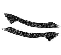 MEXWLOP Garniture de couverture paupière sourcil phare avant en Fiber carbone, for, série Z Z4 E89 2009 2010 2011 2012 2013 2014 2015 Paupières de phares