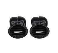 MEXWLOP Grille de ventilation for voiture, 1 pièce/2 pièces/4 pièces, 2201099 13417363, for Opel, D Grille de ventilation pour climatisation de voiture(2 Pcs Chrome)