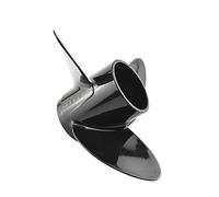 MEXWLOP Hélice Hors-Bord, for Tohatsu, for Mariner 4hp 5hp 6hp 7.8 * 9 Bateau en Alliage d'aluminium vis 3 Lames 12 cannelures pièce de Moteur Marin Hélice de Bateau