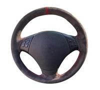 MEXWLOP Housse de Volant de Voiture, for BMW, E90 X1 328xi 320 318i 320i 325i 330i 320d, Accessoires de Voiture tressés en Cuir antidérapant Couverture de Volant de Voiture