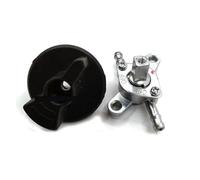 MEXWLOP IG770 soupape de carburant/bouchon poignée, for KIPOR, IG1000S IG2000S IG2600H IG3000 KGE1000Ti inverseur arrêt générateur PETCOCK robinet Bouchon de réservoir de carburant(BLACK Cock and Cap)