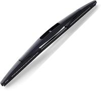 MEXWLOP Jeu de balais d'essuie-glace for Nissan Note E12 MK2 2014-2019, pare-brise avant, lunette arrière 24" 14" 12" (couleur: arrière, taille: conduite à droite) Essuie-glace arrière(BLACK LHD Rear)