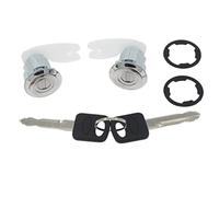 MEXWLOP Jeu de clés commutateur cylindre serrure porte latérale gauche droite for 1992-1995, for Ford, for F-150, F250, F350 Bronco Remplacement du commutateur d'allumage de voiture