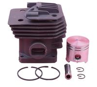 MEXWLOP Kit d'axe de Piston cylindre 35mm, pour, for le remplacement tondeuse FS160 FS220 FS280 4119 020 1203 W, tronçonneuses à Circlips annulaires Kit piston pour tronçonneuse