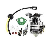 MEXWLOP Kit de carburateur débroussailleuse avec tuyau d'étanchéité bougie d'allumage filtre à essence accessoires pièces 52cc 49cc 43cc Kit carburateur