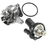 MEXWLOP Kit de pompe à eau refroidissement moteur avec joint 14411586 AW4126 252818, 1 pièce Kit de pompe à eau pour système de refroidissement