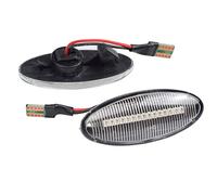 MEXWLOP Lampe séquentielle clignotante à eau qui coule, clignotant dynamique, feu de position latéral, for Opel, for Vauxhall, Vectra B MK1 1995-2002 2003 Clignotant(Dynamic Crystal)