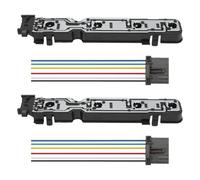 MEXWLOP Lot de 2 douilles support d'ampoule feu arrière avec faisceau câbles, for Transit, MK6 MK7 2010-2014 1681537 6c1113n004ab 1102440 Support d'ampoule de feu arrière de voiture