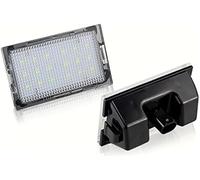 MEXWLOP Lot de 2 feux plaque d'immatriculation 18 LED blancs, for Land, Range, Rover, Sport L320 Discovery 3 4 LR3 LR4 Freelander LR2 12 V Unité d'éclairage de plaque d'immatriculation