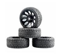 MEXWLOP Lot de 4 éponges for pneus Vitesse, for HSP, Jante RC for Voiture Tourisme 1/10 1:10 06-8003 Roues pour Voitures Miniatures radiocommandées(Rim06H-8003)