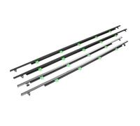 MEXWLOP Lot de 4 joints d'étanchéité for vitres, for CRV 2002-2022 Joint d'étanchéité pour vitres de voiture(For 2007-2011)