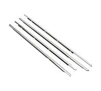 MEXWLOP Lot de 4 joints d'étanchéité for vitres latérales voiture, en verre chromé, for Accord (2008-2012) Joint d'étanchéité pour vitres de voiture