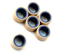 MEXWLOP Lot de 6 poids for rouleaux variateurs 7 g, 11, 12, 13, 16, 100 pièces gratuites, 20 x 15 mm Poids de la poulie du scooter électrique(BLACK 20x15mm 12g)