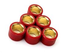 MEXWLOP Lot de 6 poids rouleau 7 g, 11, 12, 13, 16, 20 x 15 mm, for 125 cc, 150, 4 temps Poids de la poulie du scooter électrique(BLACK 20x15mm 11g)