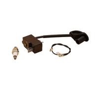 MEXWLOP Module de bobine d'allumage Bougie d'allumage, for STIHL, FS87 FS90 FS100 FS130 HL95 HL100 HT100 HT101 KM90 KM130 Débroussailleuse Pièces de rechange Bobine d'allumage