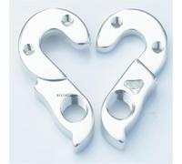 MEXWLOP New MTB Mountain Bike Bicycle Rear Derailleur Hanger,Frame Dropout, Drop Out, Gear Mech Hangers Support de dérailleur de vélo(Orange)