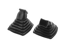 MEXWLOP Paire de manettes de commande d'engrenages à 3 boutons avec cache-poussière for pelle, for Daewoo, Doosan, DH DX150 DX215 DX225 370 9C Cache-poussière pour poignée d'excavatrice