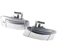 MEXWLOP Paire de poignées porte extérieures gauche et droite, pour 350Z 2003-2009, remplace le numéro pièce 80606-CD01E garniture de couvercle de poignée de porte de voiture