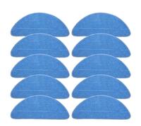 MEXWLOP Paquet de 4/10 chiffons en microfibre, for Nedis, for aspirateur | Robot WIFIVCB02, chiffon de nettoyage lavable, tampon sec et humide, nettoyage des sols