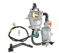 MEXWLOP Pièces de rechange for carburateur à double carburant, générateur gpl gnc, pièces de rechange for coupe gazon de jardin, accessoires de starter manuel GX390 188F 4.5-5,5 kw Kit carburateur