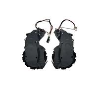 MEXWLOP Pièces de rechange for roue de moteur d'aspirateur robot (gauche et droite) for Roborock S8 MaxV Ultra / S8 Max Ultra / G20s Ensemble de roues et moteurs pour aspirateur(BLACK L+r)