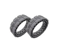 MEXWLOP Pièces détachées for aspirateur robot Ecovacs, pneu de roue, for OZMO X1 Omni / T10 Turbo / T10 Plus / T20 Wheel Ensemble de roues et moteurs pour aspirateur(BLACK T20 Tires 1pair)