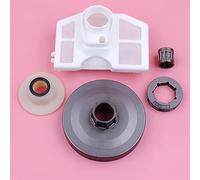 MEXWLOP Pignon d'embrayage, tambour de jante 325, tronçonneuse à 7 dents, 58cc 52cc 45cc 5800 5200 4500, filtre Air, engrenage vis sans fin, pièce rechange Kit d'embrayage pour tondeuse à gazon