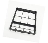 MEXWLOP Plaque de couverture filtre d'habitacle à charbon actif, déflecteur climatisation, pour Toyota pour Corolla Levin, pour Rav4, pour Camry, pour filtre à air intérieur(BLACK Only 1pcs Base)